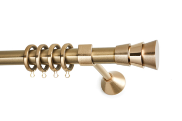 Anartisi Κουρτινόξυλο Χρυσό Φ25 TRIPLO Oro Mat